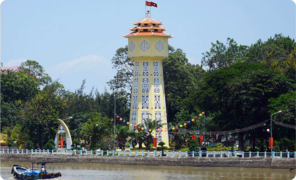 Le château d'eau de Phan Thiet